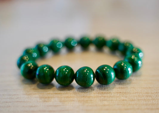 Natural Green Malachite Bracelet