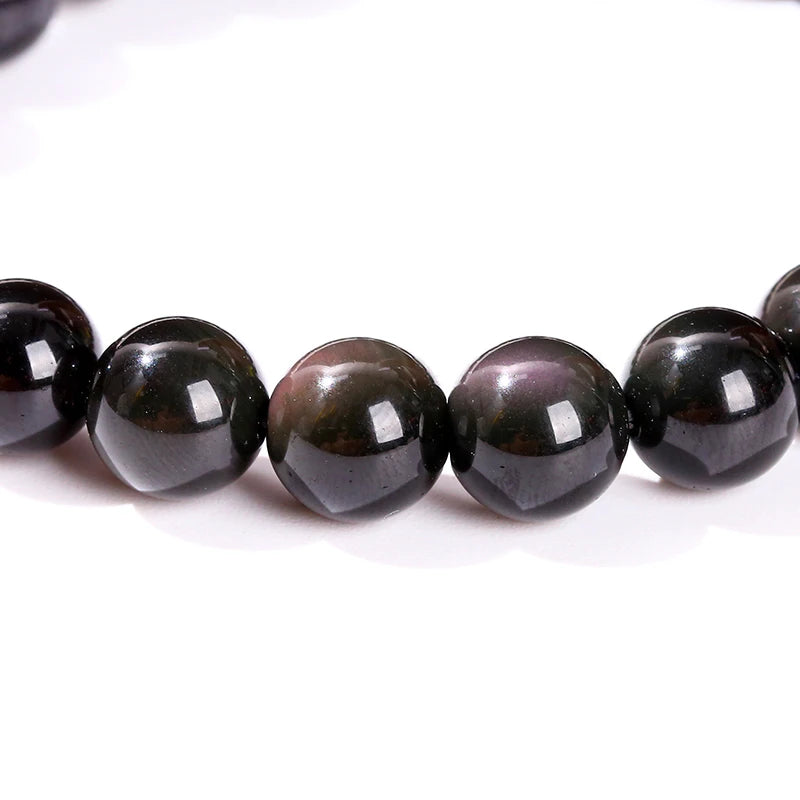 Natural Black Obsidian Bracelet