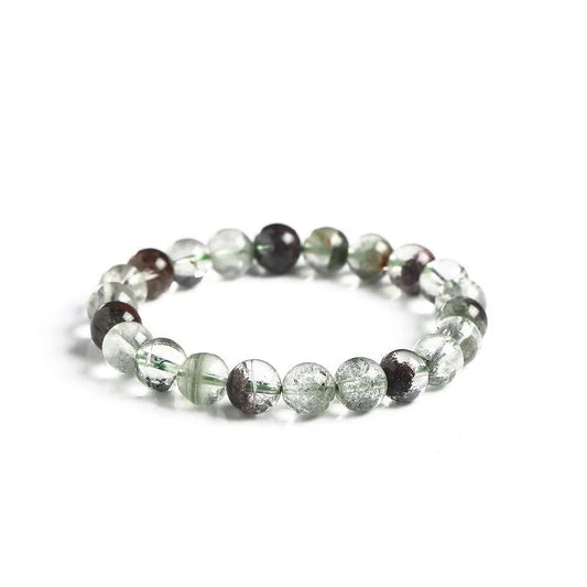 Natural Green Phantom Quartz Bracelet