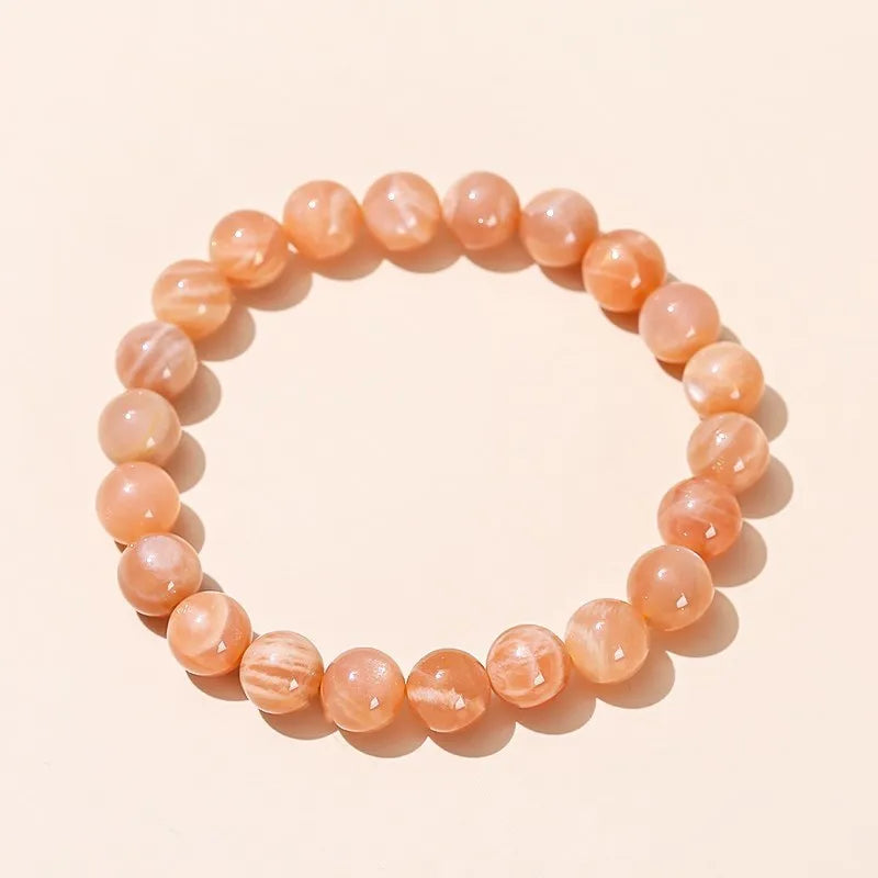 Natural Sunstone Bracelet