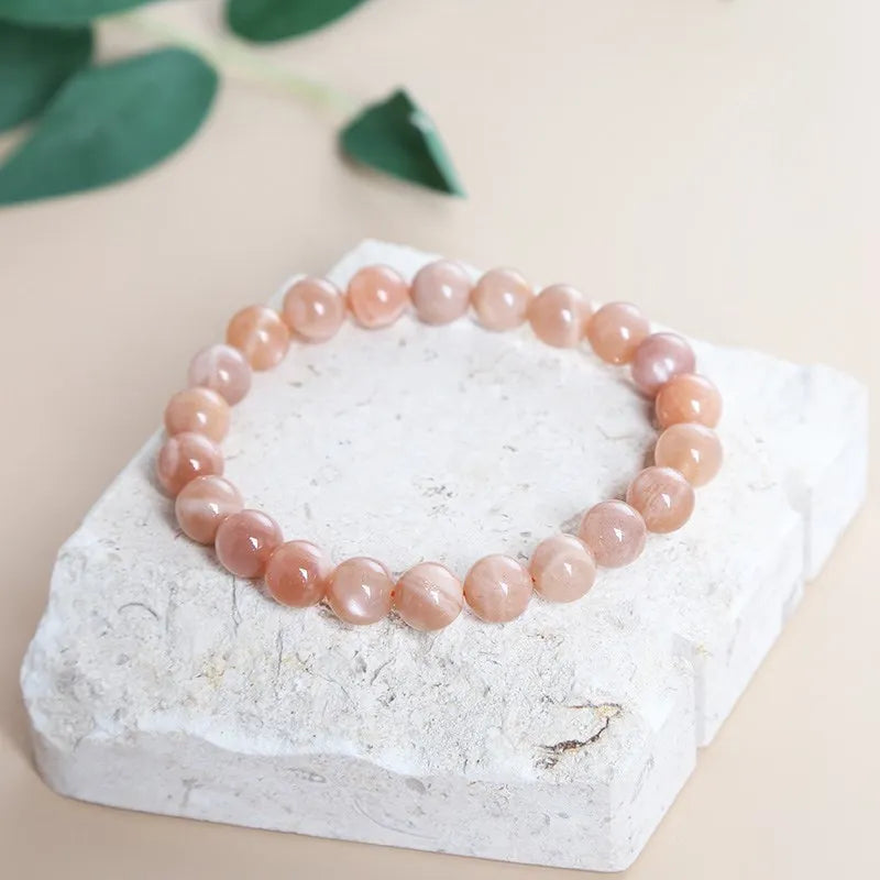 Natural Sunstone Bracelet